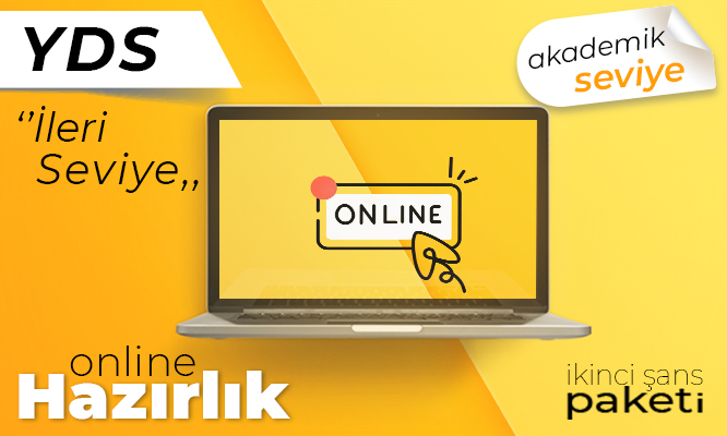YDS 2026/2 İleri Seviye (2. Şans Paketi)